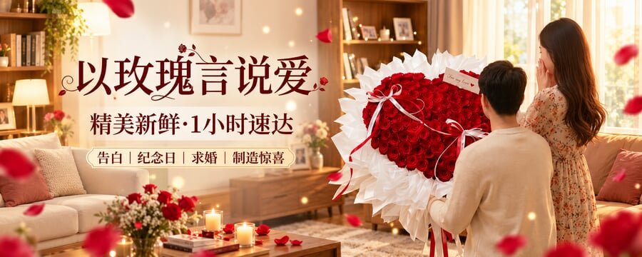 热卖玫瑰